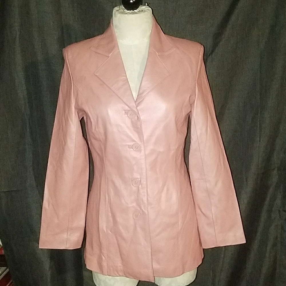 Oscar Piel designer leather jacket